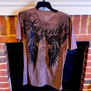 Chemistry designer brand T-Shirt with velvet Eagle logo!